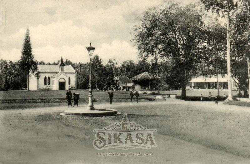 Bundaran Tamansari sekitar Tahun 1900