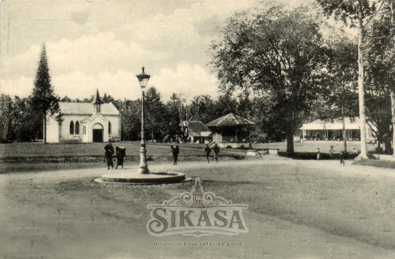 Bundaran Tamansari sekitar Tahun 1900
